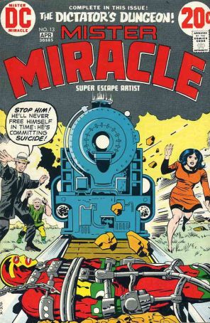 Mister Miracle (1st Series) 13 published by DC with cover art by Jack Kirby