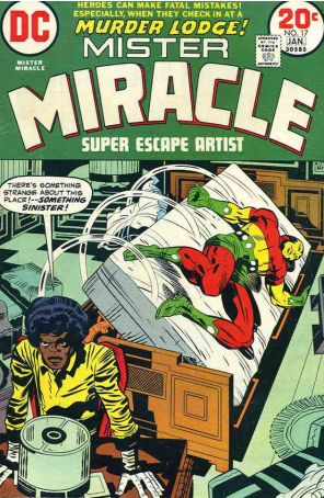 Mister Miracle (1st Series) 17 published by DC with cover art by Jack Kirby