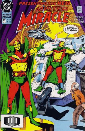 Mister Miracle (2nd Series) 22 published by DC with cover art by Joe Phillips