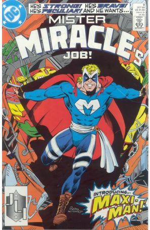 Mister Miracle (2nd Series) 9 published by DC with cover art by Joe Phillips