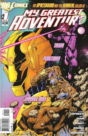 My Greatest Adventure (2nd Series) 1 published by DC with cover art by Aaron Lopresti