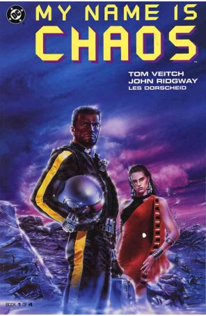 My Name Is Chaos 1 published by DC with cover art by Luis Royo
