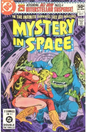 Mystery in Space 112 published by DC with cover art by Joe Kubert