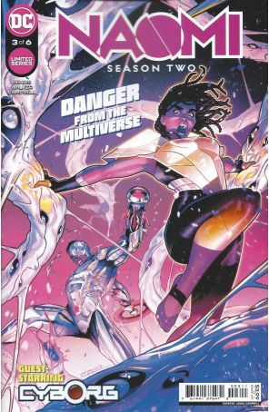 Naomi: Season Two 3 published by DC with cover art by Jamal Campbell