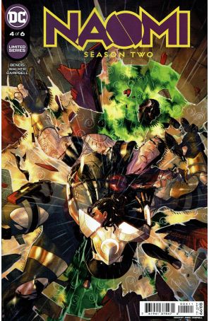 Naomi: Season Two 4 published by DC with cover art by Jamal Campbell