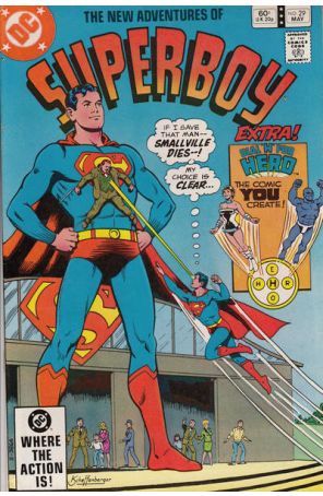 The New Adventures of Superboy 29 published by DC with cover art by Kurt Schaffenberger