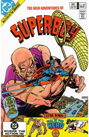 The New Adventures of Superboy 35 published by DC with cover art by Gil Kane