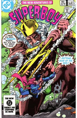 The New Adventures of Superboy 44 published by DC with cover art by Gil Kane