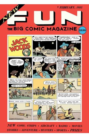 New Fun Comics 1A published by DC with cover art by Lyman Anderson