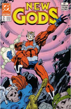 New Gods (3rd Series) 2 published by DC with cover art by Paris Cullins