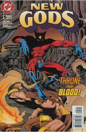 New Gods (4th Series) 5 published by DC with cover art by Luke Ross