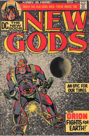 New Gods (1st series) 1 published by DC with cover art by Jack Kirby