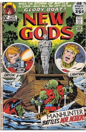New Gods (1st series) 6 published by DC with cover art by Jack Kirby