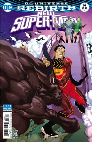 New Super-Man 14A published by DC with cover art by Bernard Chang