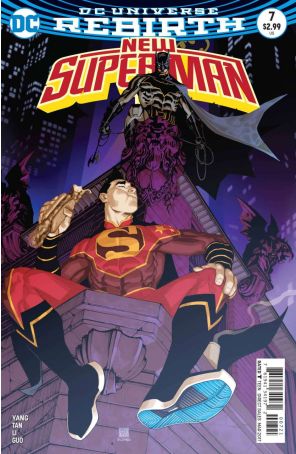 New Super-Man 7A published by DC with cover art by Bernard Chang