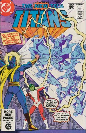 New Teen Titans (1st Series) 14 published by DC with cover art by George Pérez