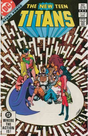 New Teen Titans (1st Series) 27 published by DC with cover art by George Pérez