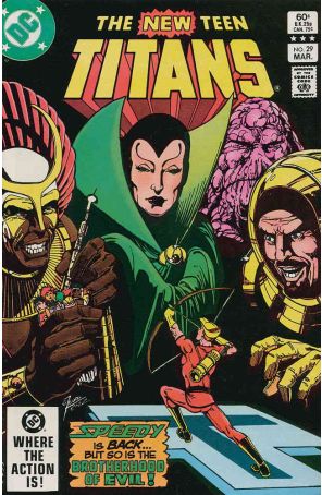 New Teen Titans (1st Series) 29 published by DC with cover art by George Pérez