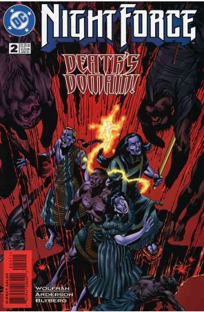 Night Force (2nd Series) 2 published by DC with cover art by Brent Anderson