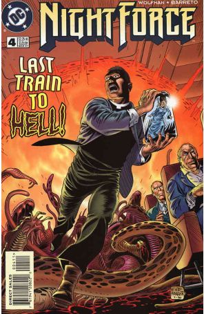 Night Force (2nd Series) 4 published by DC with cover art by Eduardo Barreto