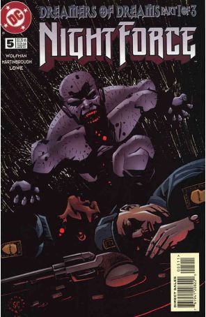 Night Force (2nd Series) 5 published by DC with cover art by Shawn Martinbrough