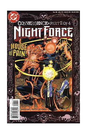 Night Force (2nd Series) 8 published by DC with cover art by Will Rosado