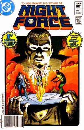 Night Force 1 (Newsstand) published by DC with cover art by Gene Colan