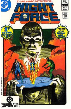Night Force 1 published by DC with cover art by Gene Colan