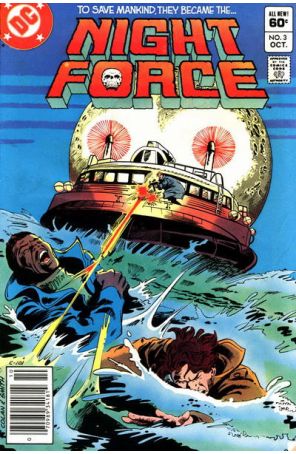 Night Force 3 (Newsstand) published by DC with cover art by Gene Colan