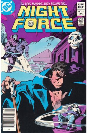 Night Force 5 (Newsstand) published by DC with cover art by Gene Colan