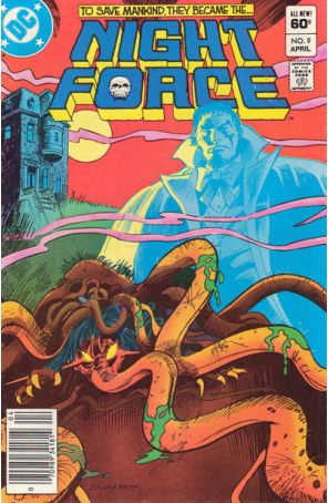 Night Force 9 (Newsstand) published by DC with cover art by Gene Colan