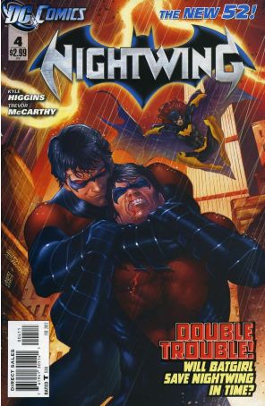 Nightwing (3rd Series) 4 published by DC with cover art by Eddy Barrows