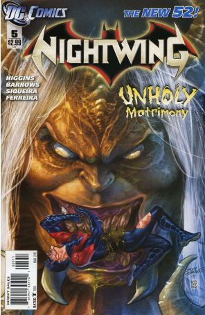 Nightwing (3rd Series) 5 published by DC with cover art by Eddy Barrows