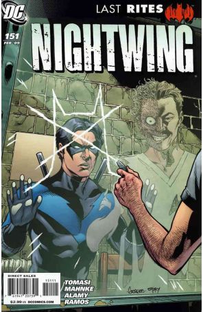 Nightwing 151 published by DC with cover art by Georges Jeanty
