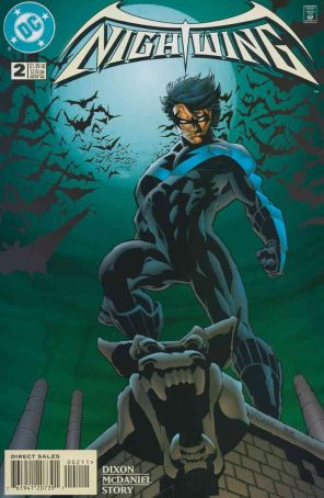 Nightwing 2 published by DC with cover art by Scott McDaniel