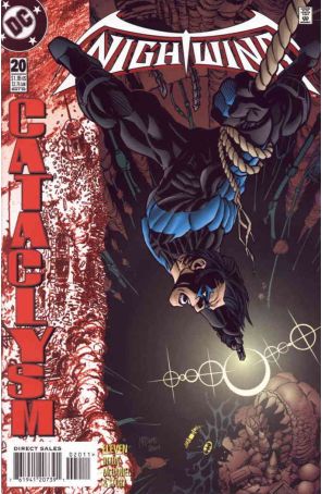Nightwing 20 published by DC with cover art by Scott McDaniel