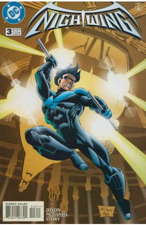 Nightwing 3 published by DC with cover art by Scott McDaniel