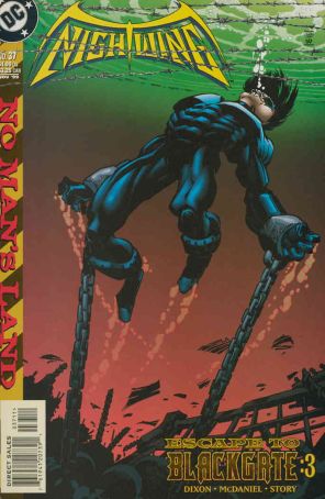 Nightwing 37 published by DC with cover art by Scott McDaniel