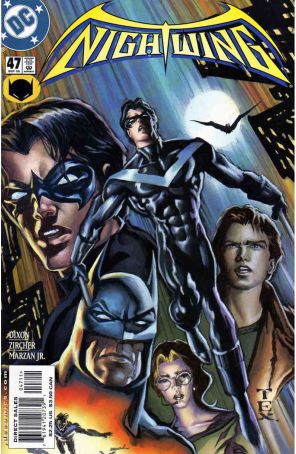 Nightwing 47 published by DC with cover art by Mark Texeira