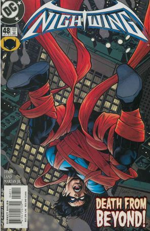 Nightwing 48 published by DC with cover art by Greg Land