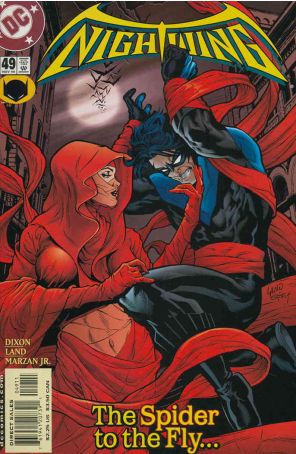 Nightwing 49 published by DC with cover art by Greg Land