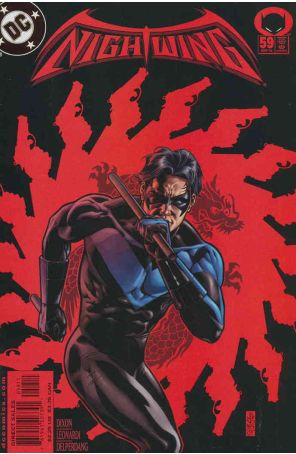 Nightwing 59 published by DC with cover art by J.G. Jones