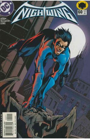 Nightwing 60 published by DC with cover art by Trevor McCarthy
