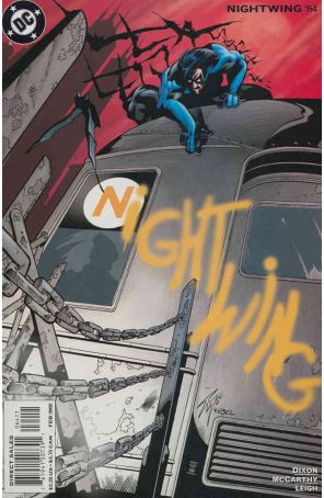 Nightwing 64 published by DC with cover art by Trevor McCarthy