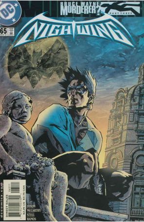 Nightwing 65 published by DC with cover art by Lee Bermejo