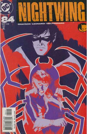 Nightwing 84 published by DC with cover art by J.H. Williams III