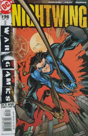 Nightwing 96 published by DC with cover art by Scott McDaniel