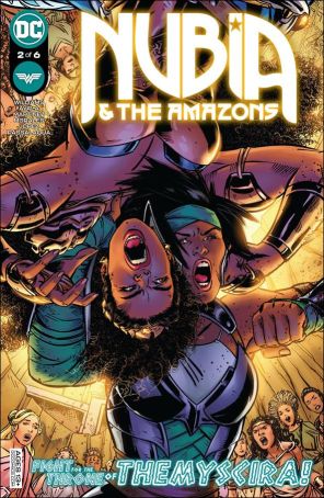 Nubia And the Amazons 2 published by DC with cover art by Alitha Martinez