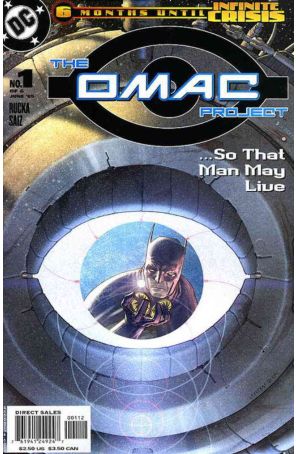 The Omac Project 1 (2nd) published by DC with cover art by José Ladrönn