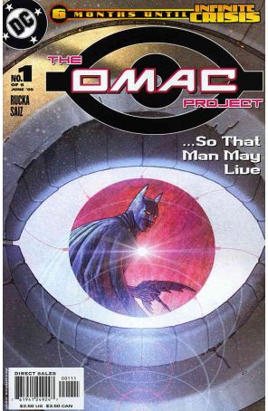 The Omac Project 1 published by DC with cover art by José Ladrönn